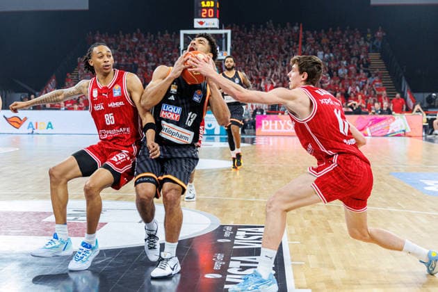 Basketball, BBL, Playoffs, BMA365 Bamberg Baskets - ratiopharm Ulm