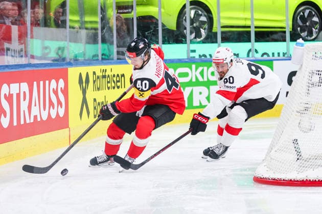 Eishockey, WM, Österreich - Schweiz