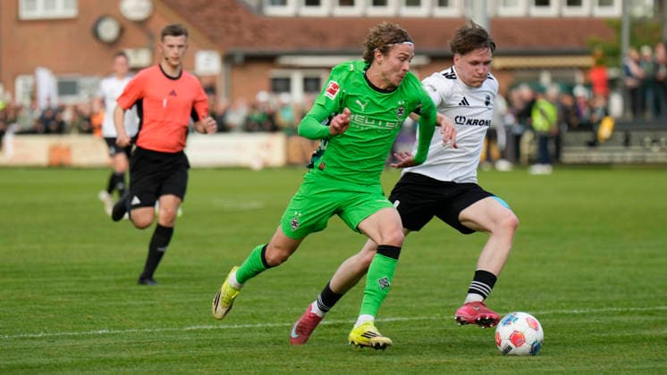 Fußball, SC Spelle-Venhaus - Borussia Mönchengladbach