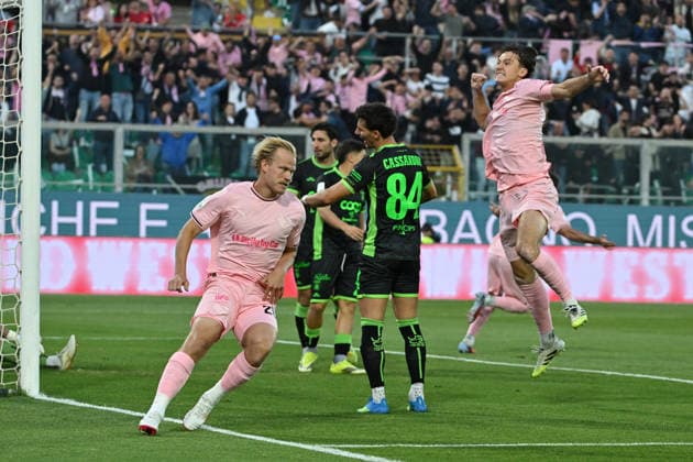 Fußball, Italien, Aufstiegsspiel Serie A, Palermo FC - US Catanzaro