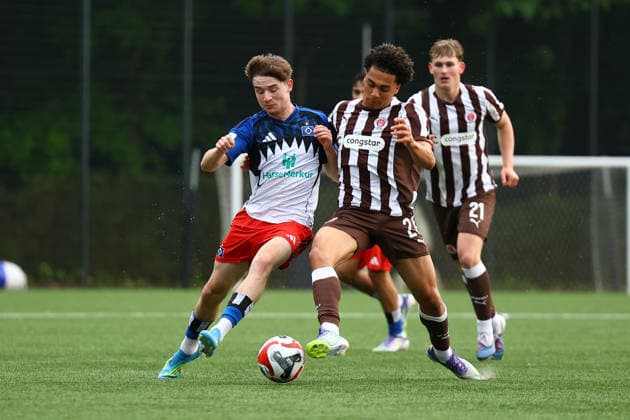 Fußball, U19, A Jugend, Landespokal Hamburg, Hamburger SV - FC St. Pauli