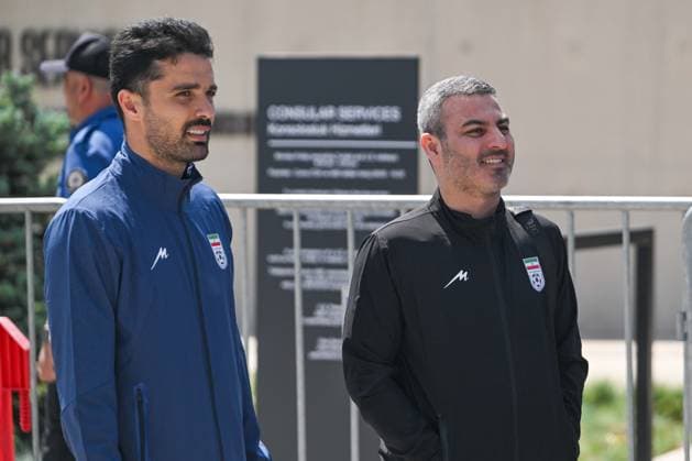 Fußball, FIFA WM 2026, Nationalteam Iran wegen Visa-Angelegenheiten in Botschaft der USA in Ankara