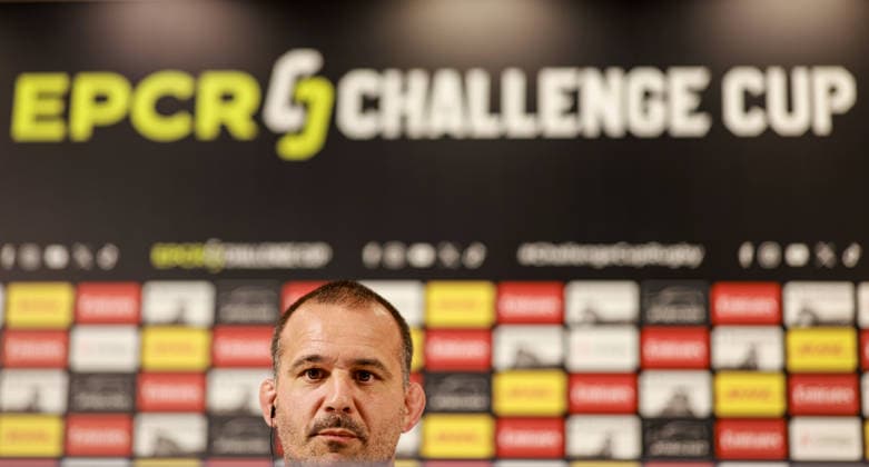 Rugby, European Challenge Cup Finale, Montpellier HR Pressekonferenz