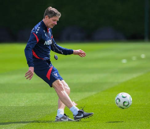 Fußball, England, Crystal Palace Training