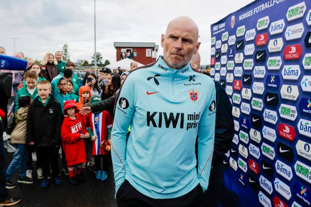 Fußball, FIFA WM 2026, Nationalteam Norwegen, Verkündung des offiziellen WM-Kaders in Grue