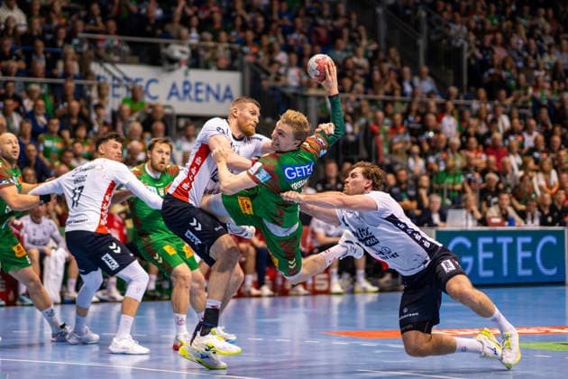 Handball, HBL, SC Magdeburg - SG Flensburg-Handewitt