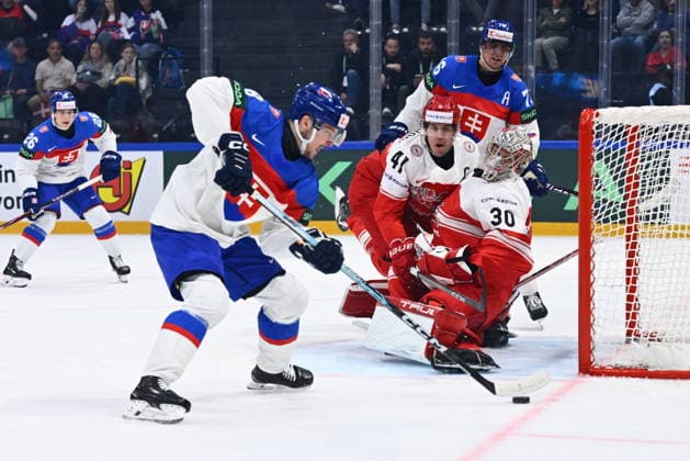 Eishockey, WM, Dänemark - Slowakei