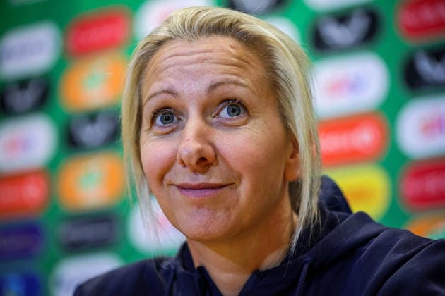 Fußball, Frauen, Nationalteam Irland Pressekonferenz