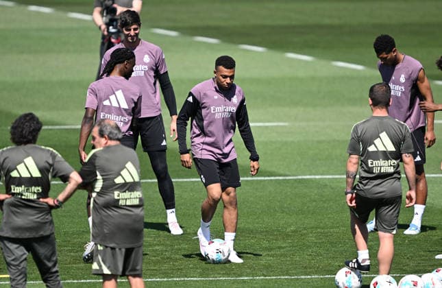 Fußball, Spanien, Real Madrid Training