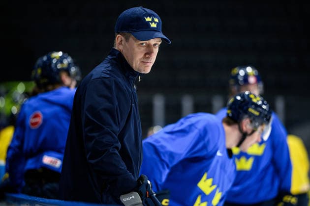 Eishockey, WM, Nationalteam Schweden Training