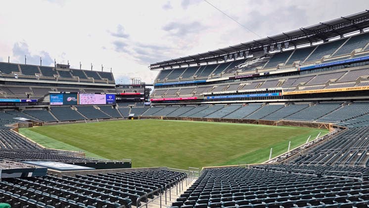 Fußball, FIFA WM 2026, Sportstätten, Lincoln Financial Field in Philadelphia, USA
