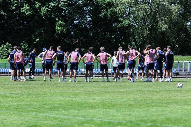 Fußball, 3. Liga, MSV Duisburg, Training