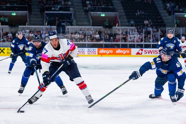 Eishockey, WM, Finnland - Großbritannien