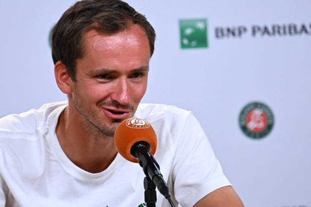 Tennis, French open, Daniil Medvedev, Pressekonferenz