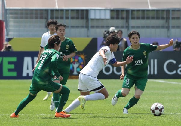Fußball, Frauen, AFC CL, Finale, Naegohyang FC - Tokyo Verdy Beleza