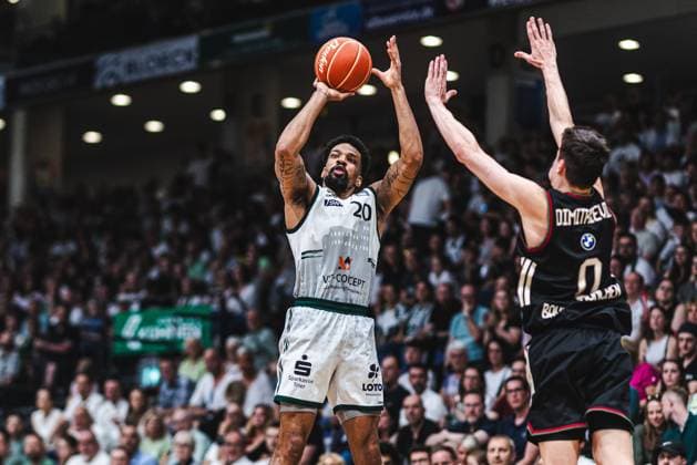 Basketball, BBL, Playoffs, Gladiators Trier - Bayern München