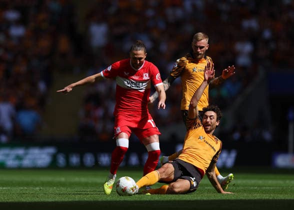 Fußball, England, EFL Championship Playoff-Finale, Hull City - FC Middlesbrough
