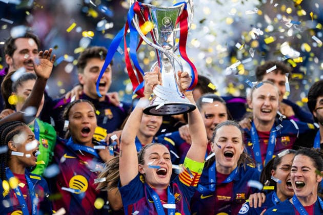 Fußball, Frauen, CL Finale, Sieger FC Barcelona