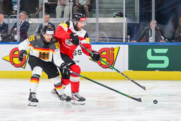 Eishockey, WM, Österreich - Deutschland