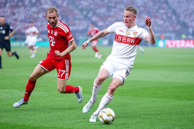 Fußball, DFB-Pokal, Finale, FC Bayern München - VfB Stuttgart