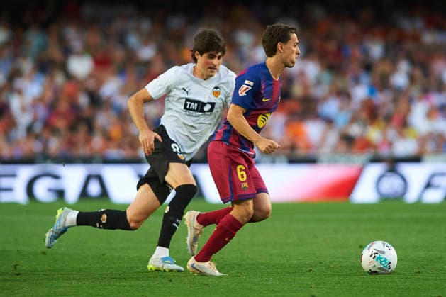 Fußball, Spanien, FC Valencia - FC Barcelona