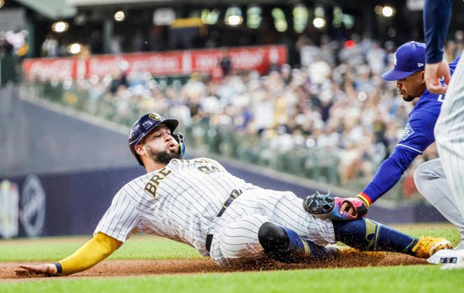 Baseball, MLB, Milwaukee Brewers - Los Angeles Dodgers