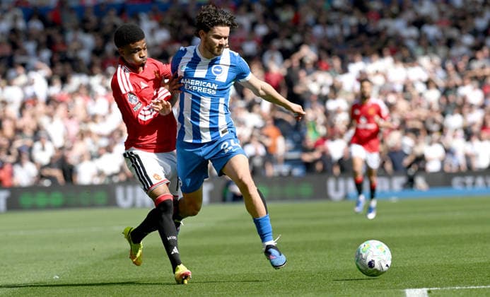 Fußball, England, Brighton & Hove Albion - Manchester United