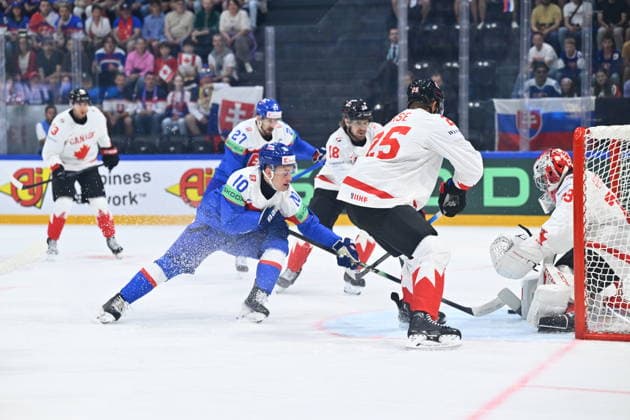 Eishockey, WM, Slowakei - Kanada