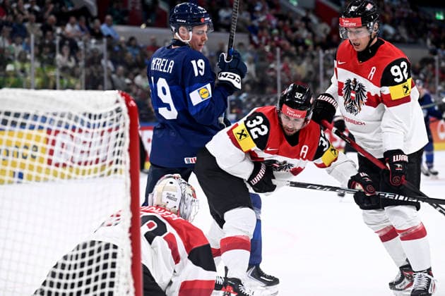 Eishockey, WM, Finnland - Österreich
