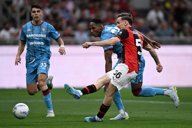 Fußball, Italien, AC Mailand - Cagliari Calcio
