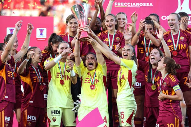 Fußball, Frauen, Coppa Italia, Finale, Juventus Turin - AS Rom