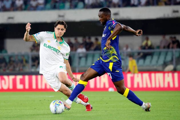 Fußball, Italien, Hella Verona - AS Rom