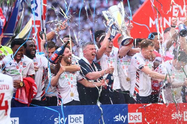 Fußball, England, League One Playoffs, Finale, Bolton Wanderers - Stockport County