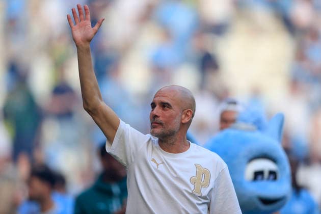 Fußball, England, Manchester City, Verabschiedung von Pep Guardiola