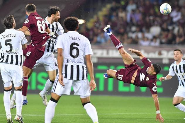 Fußball, Italien, FC Turin - Juventus Turin