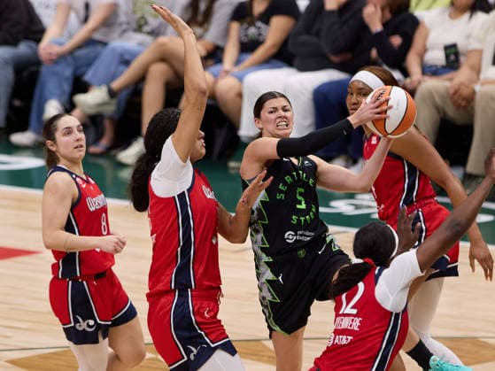 Basketball, WNBA, Seattle Storm - Washington Mystics
