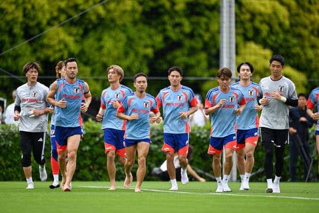 Fußball, Nationalteam Japan, Training