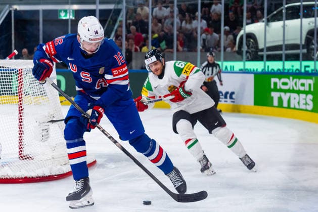 Eishockey, WM, USA - Ungarn