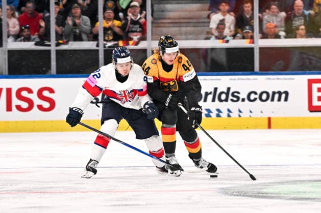 Eishockey, WM, Deutschland - Großbritannien