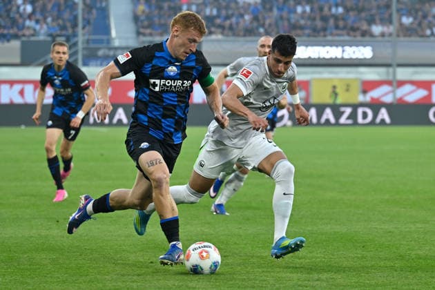 Fußball, 1. BL, Relegation, SC Paderborn - VfL Wolfsburg