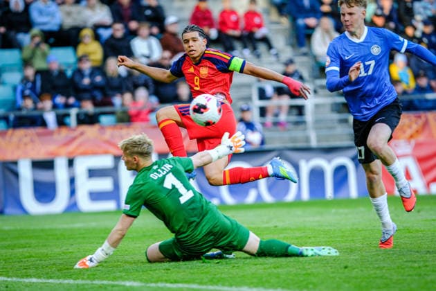 Fußball, U17 EM, Estland - Spanien