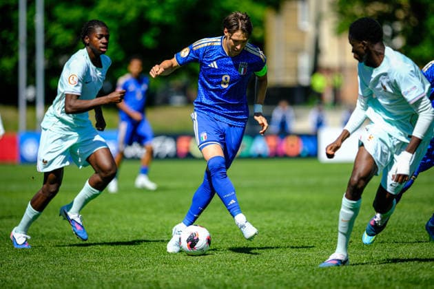 Fußball, U17 EM, Italien - Frankreich