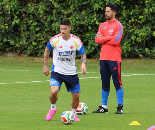 Fußball, Nationalteam Kolumbien, Training