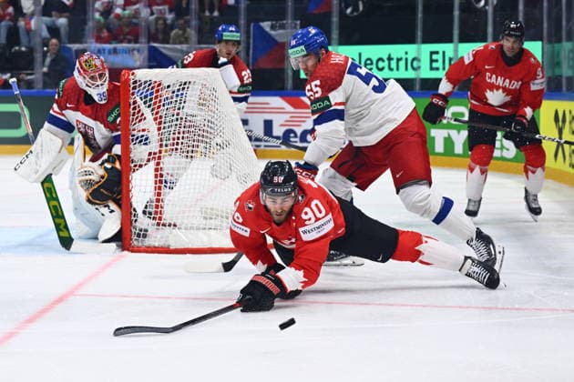 Eishockey, WM, Tschechien - Kanada
