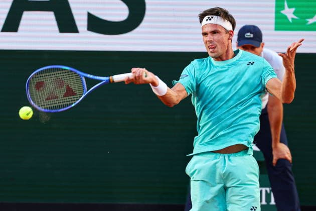 Tennis, French Open, Tag 3, Auger-Aliassime - Altmaier