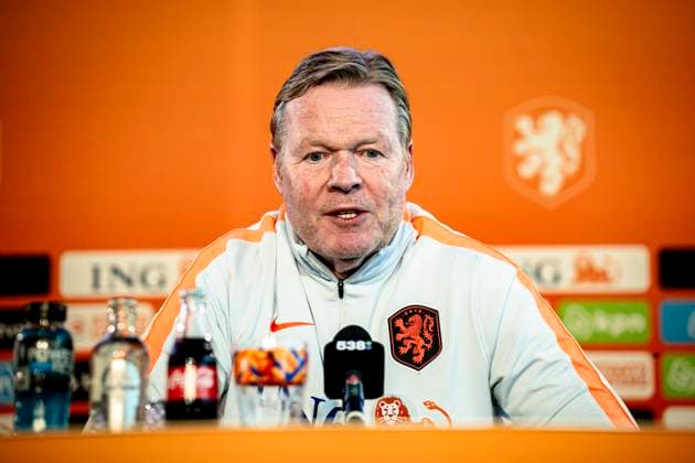 Fußball, Nationalteam Niederlande, Pressekonferenz