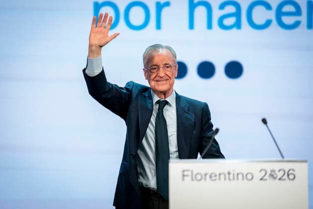 Fußball, Spanien, Real Madrid, Präsidentschaftskandidatur Florentino Perez
