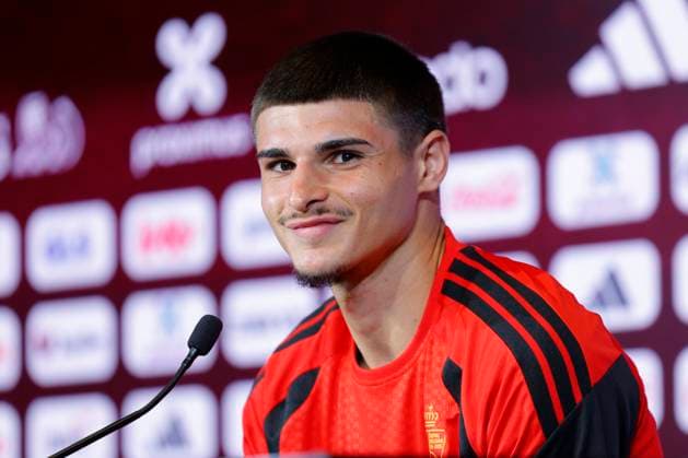 Fußball, Nationalteam Belgien, Pressekonferenz