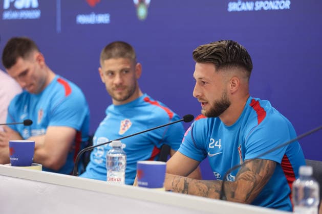Fußball, WM, Nationalteam Kroatien, Pressekonferenz