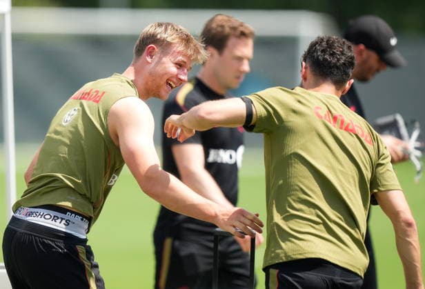 Fußball, Nationalteam Kanada, Training
